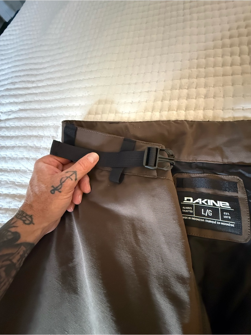 Dakine Men's Brown Snowboard Softshell Pants - Picture 8 of 8